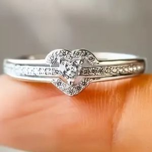 Sterling silver ring size 8